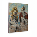 Kenawy and Hannoma Printed Wood 40x50 cm