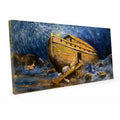 Noah Folk Printed Canvas 43x87 cm